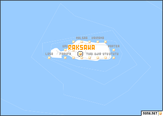 map of Raksawa