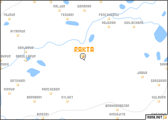 map of Rakta