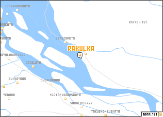 map of Rakulka