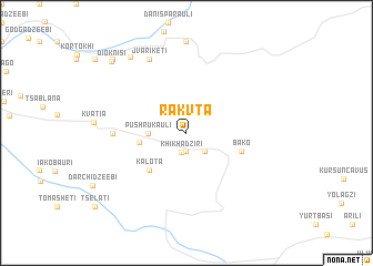map of Rakʼvtʼa