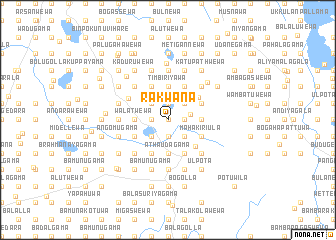 map of Rakwana