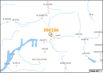 map of Rakzah
