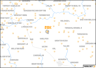 map of Rāk