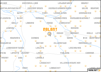 map of Ralant