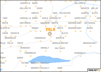 map of Rala