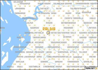 map of Rāldia