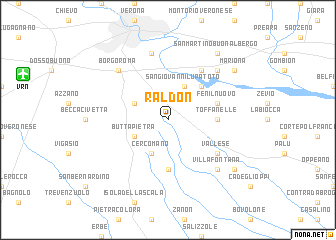 map of Raldon