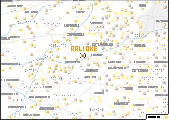 map of Ralioke