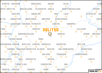 map of Ralitsa