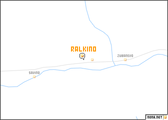 map of Ralkino