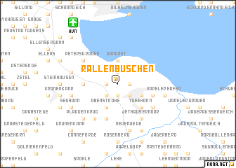 map of Rallenbüschen