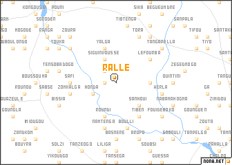 map of Rallé