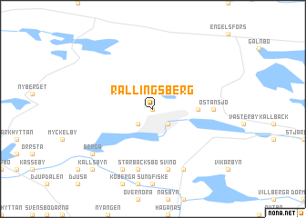 map of Rällingsberg