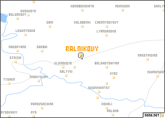 map of Ral\