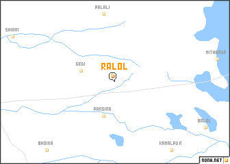 map of Ralol