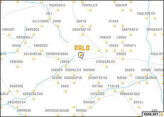 map of Ralo