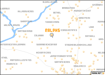 map of Ralphs