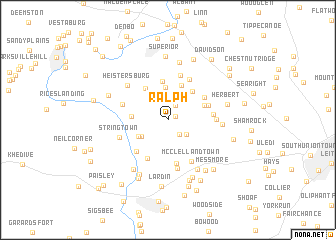 map of Ralph