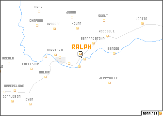 map of Ralph