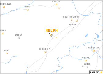 map of Ralph