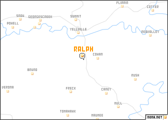 map of Ralph