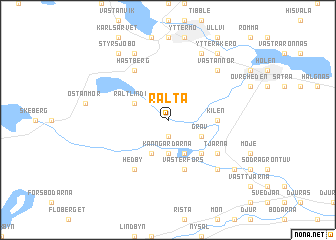 map of Rälta