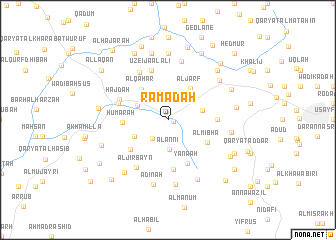 map of Ramādah