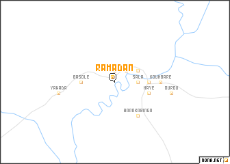 map of Ramadan