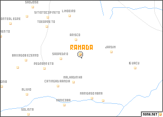 map of Ramada