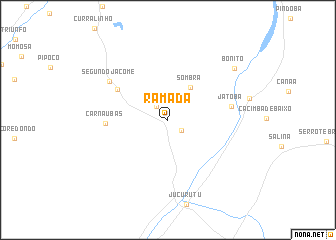 map of Ramada