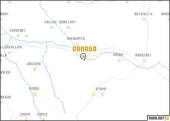 map of Ramada