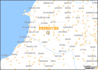 map of Ramādīyah