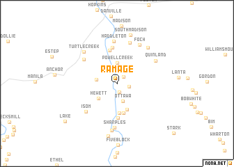 map of Ramage