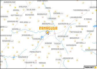 map of Rāmāguda