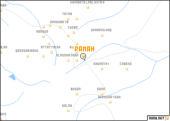 map of Rāmah