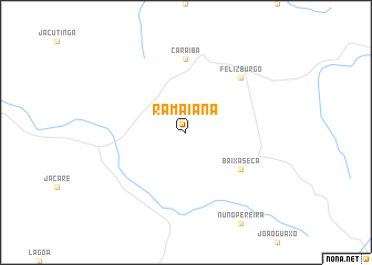 map of Ramaiana