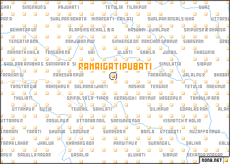 map of Ramāigāti Pubāti