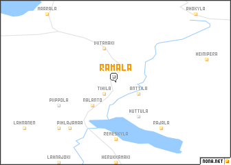 map of Rämälä