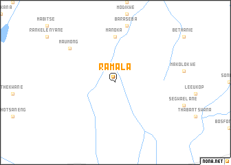 map of Ramala