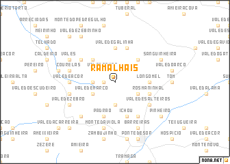 map of Ramalhais