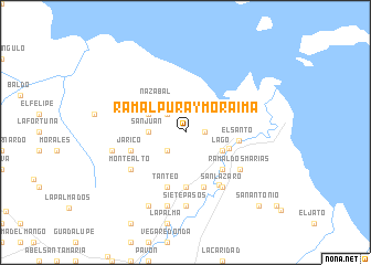 map of Ramal Pura y Moraima