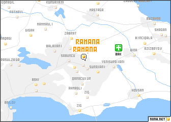 map of Ramana