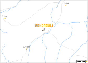 map of Rāmanguli