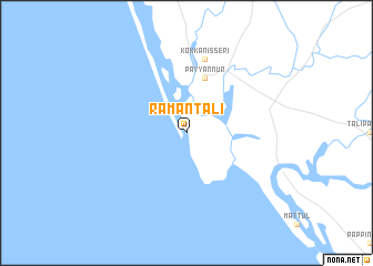 map of Rāmantali