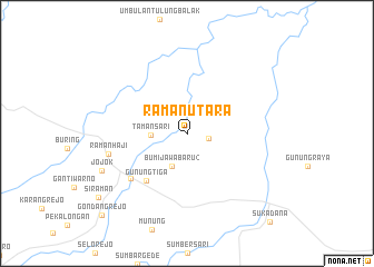 map of Ramanutara