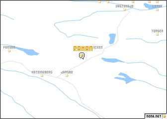 map of Raman