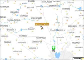 map of Rāmāram