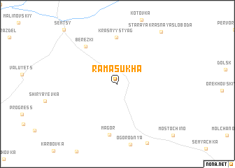 map of Ramasukha