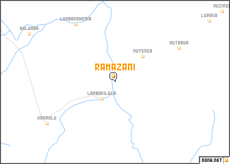 map of Ramazani