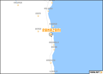 map of Ramazani